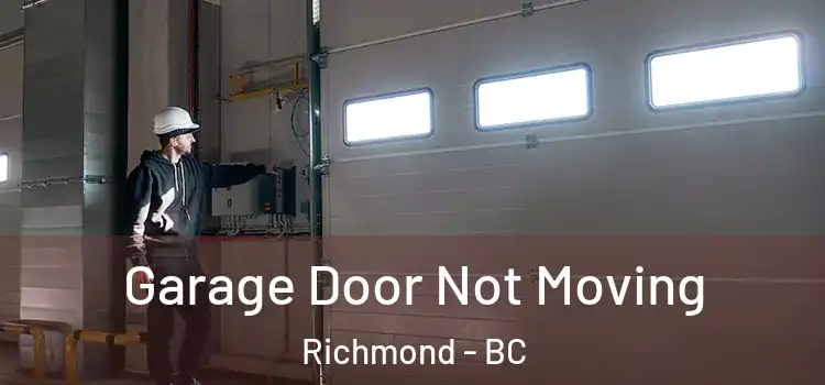  Garage Door Not Moving Richmond - BC