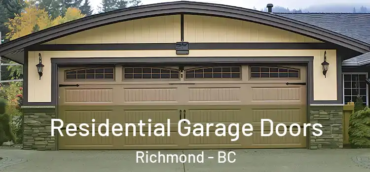  Residential Garage Doors Richmond - BC
